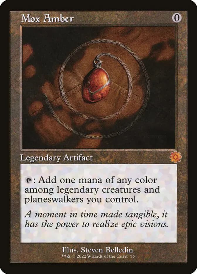 Card image of Mox Amber