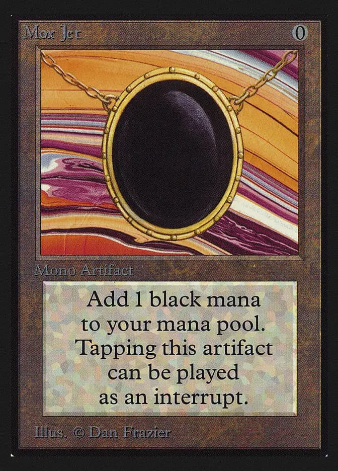 Card image of Mox Jet