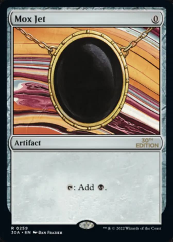 Card image of Mox Jet