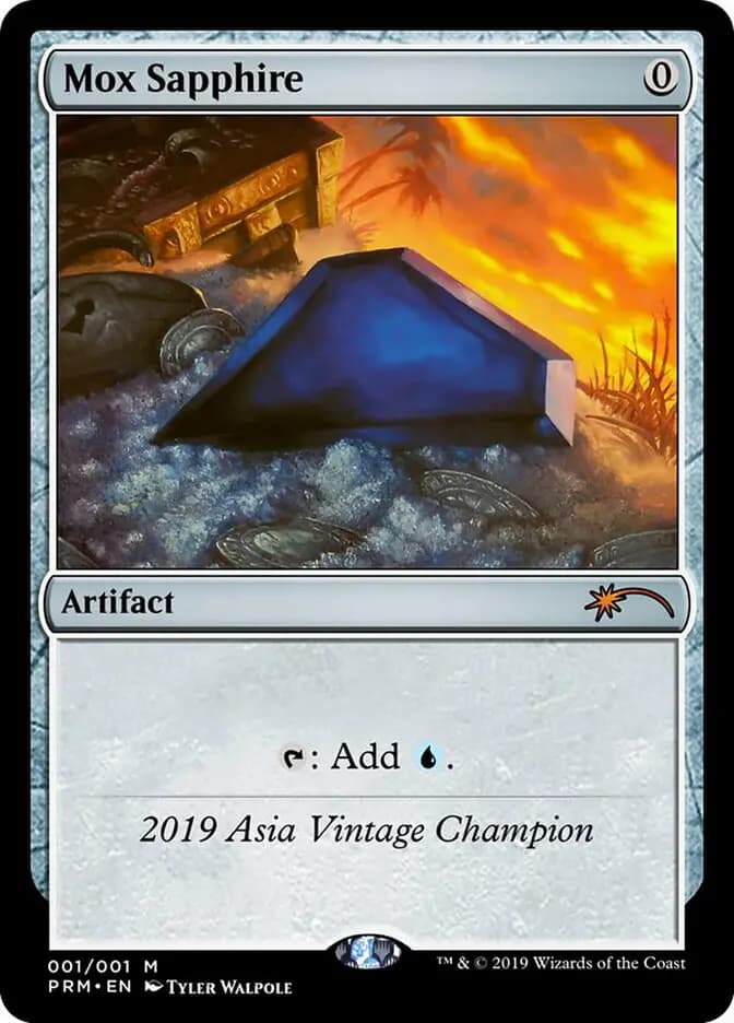 Card image of Mox Sapphire