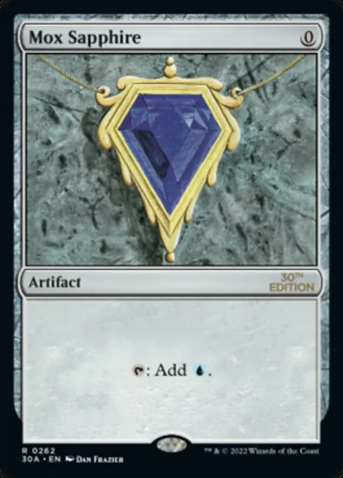 Card image of Mox Sapphire