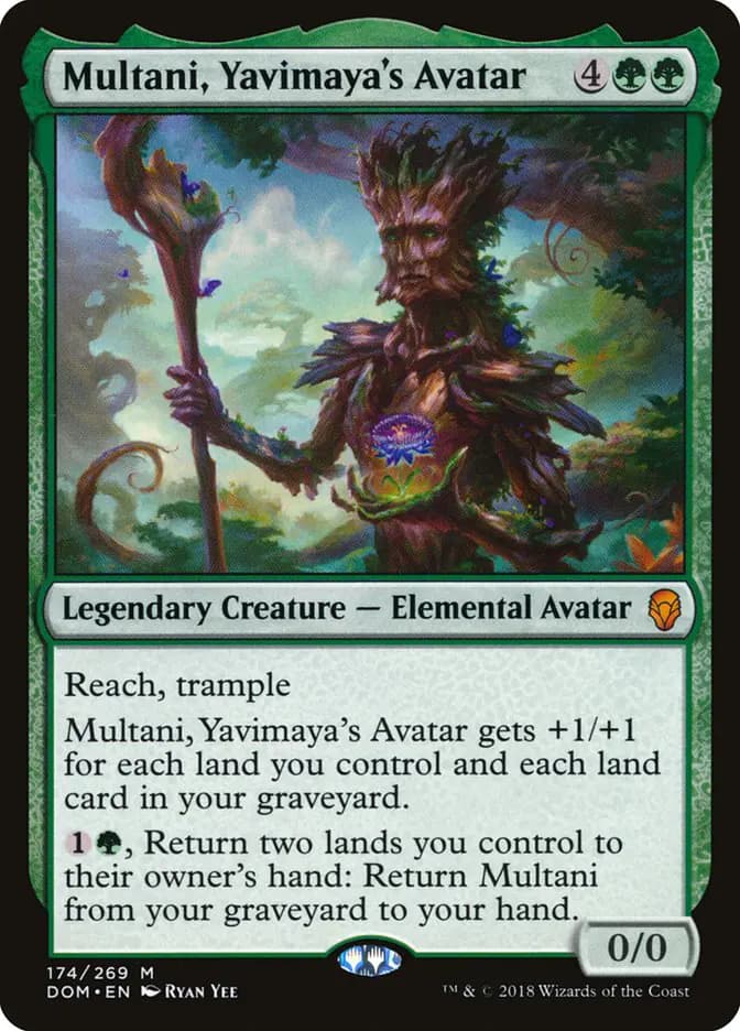 Card image of Multani, Yavimaya's Avatar