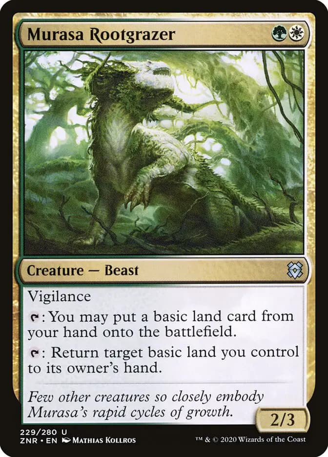 Card image of Murasa Rootgrazer