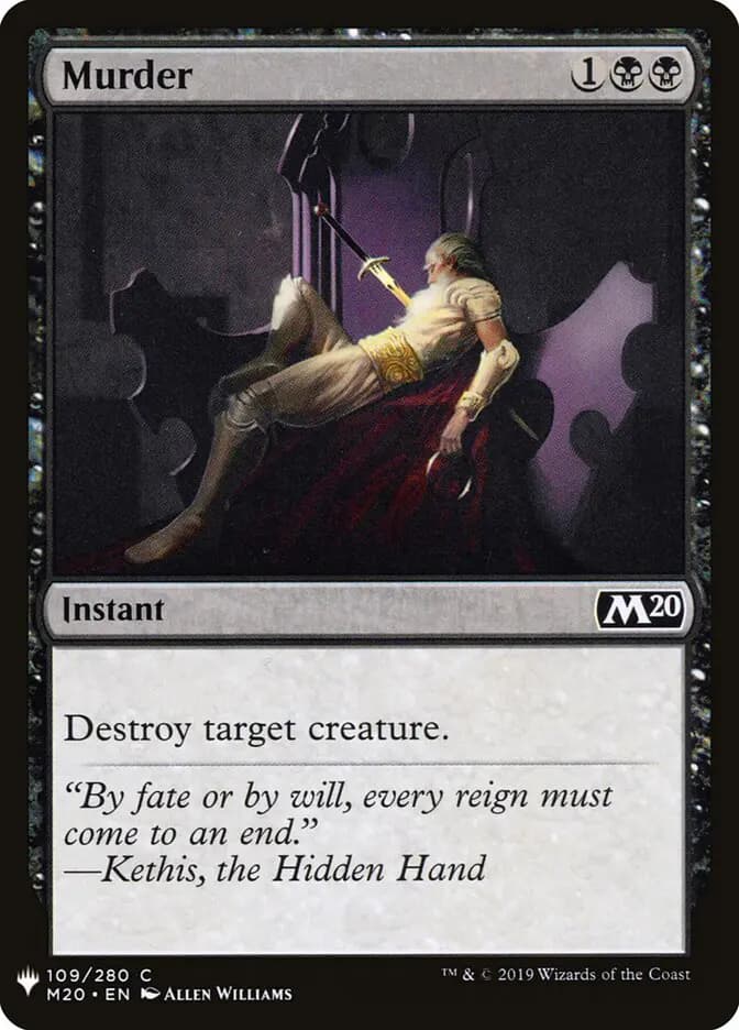 Card image of Murder
