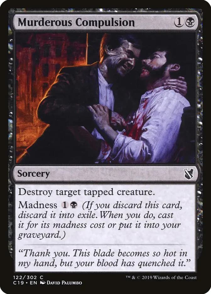 Card image of Murderous Compulsion