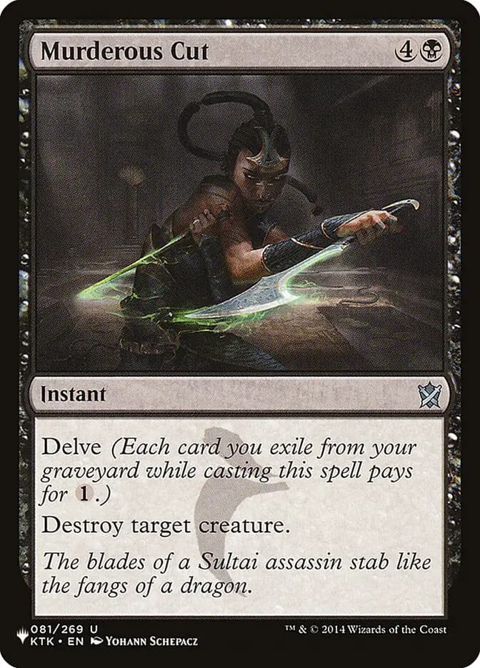 Card image of Murderous Cut