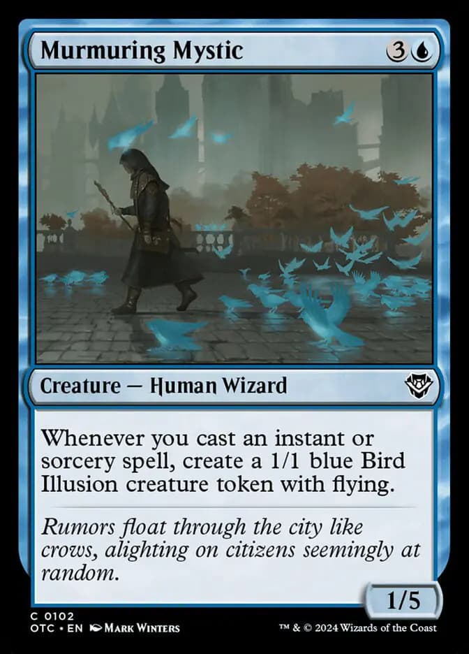 Card image of Murmuring Mystic