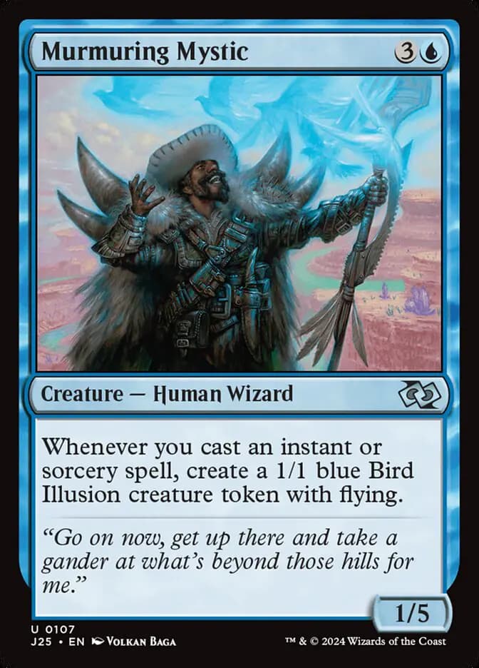 Card image of Murmuring Mystic