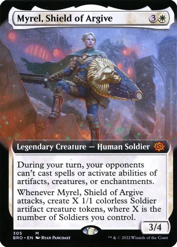 Card image of Myrel, Shield of Argive