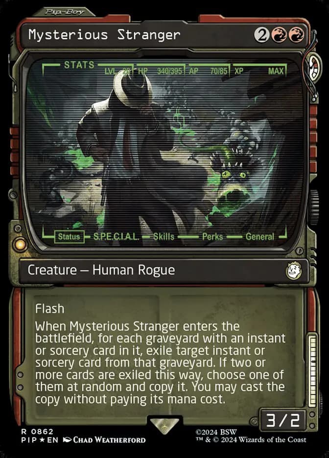 Card image of Mysterious Stranger