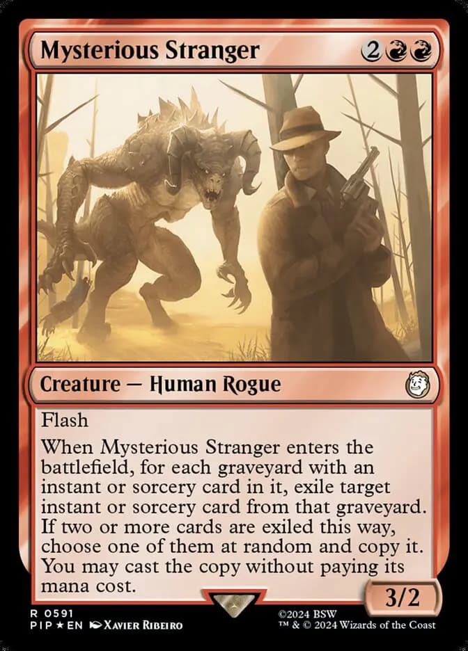 Card image of Mysterious Stranger