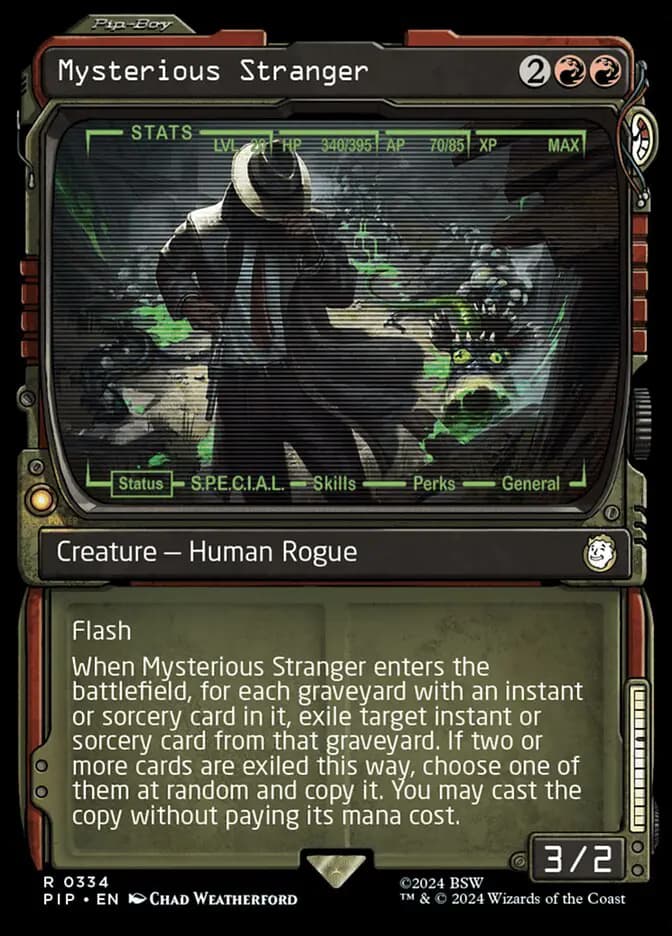 Card image of Mysterious Stranger
