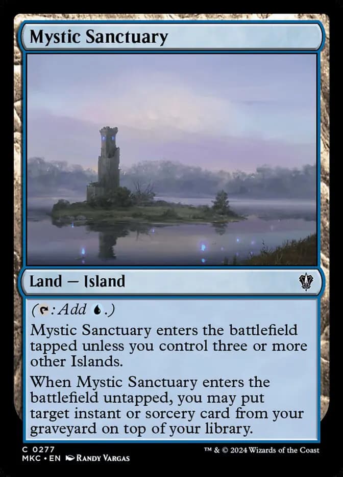 Card image of Mystic Sanctuary