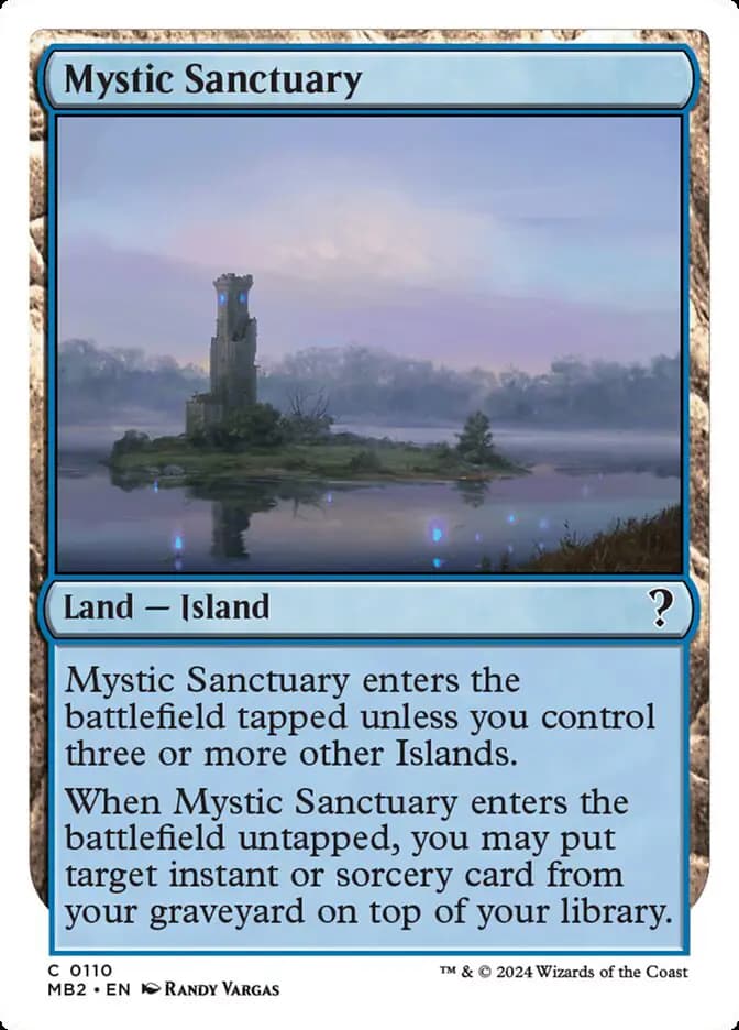 Card image of Mystic Sanctuary