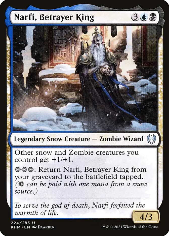Card image of Narfi, Betrayer King