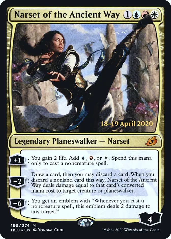 Card image of Narset of the Ancient Way