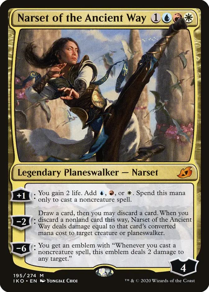 Card image of Narset of the Ancient Way