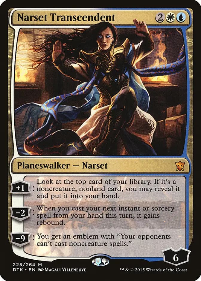 Card image of Narset Transcendent