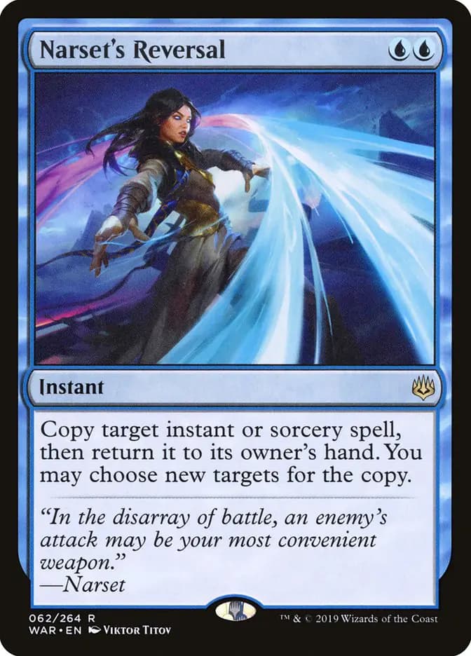 Card image of Narset's Reversal