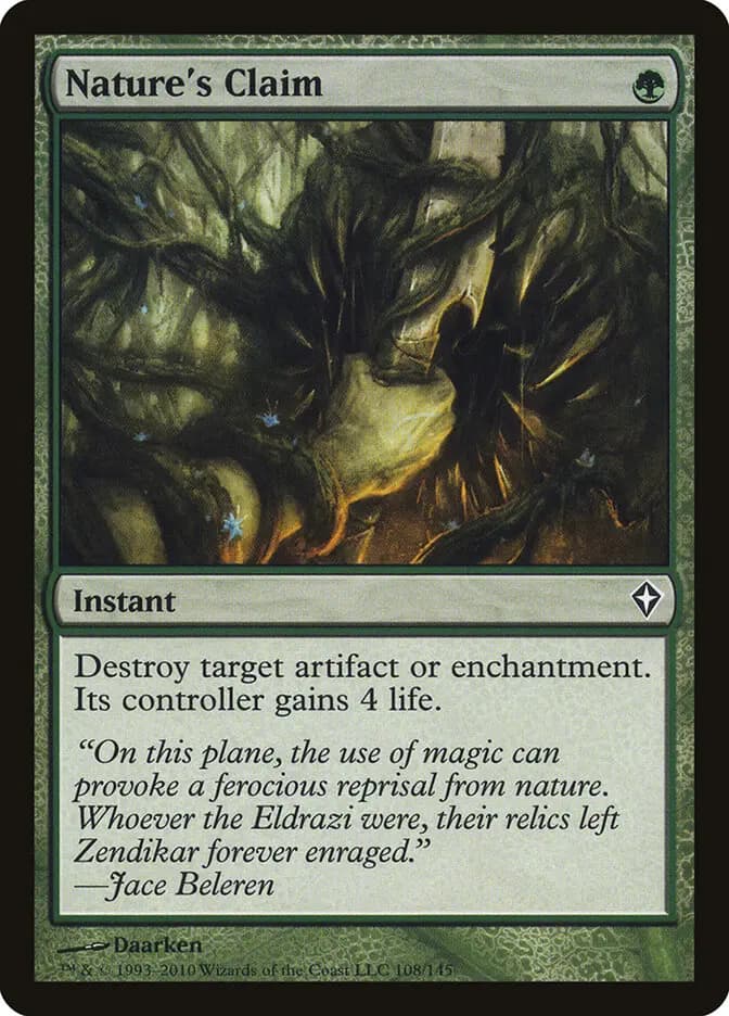 Card image of Nature's Claim