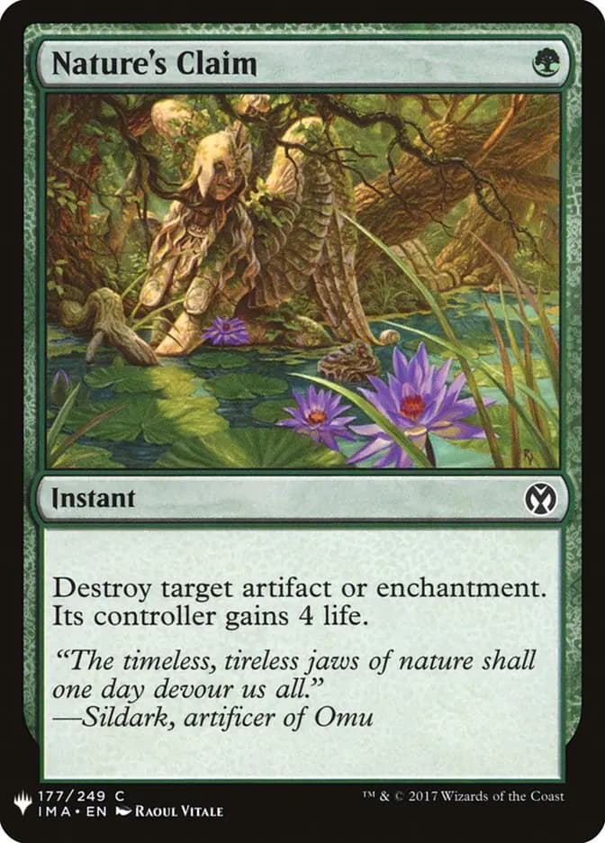 Card image of Nature's Claim
