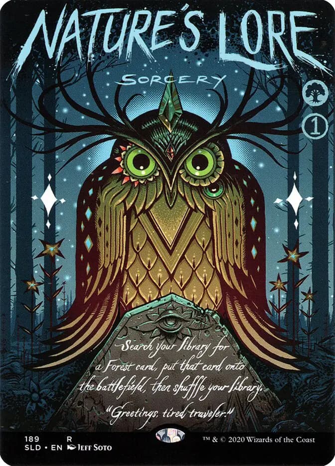 Card image of Nature's Lore