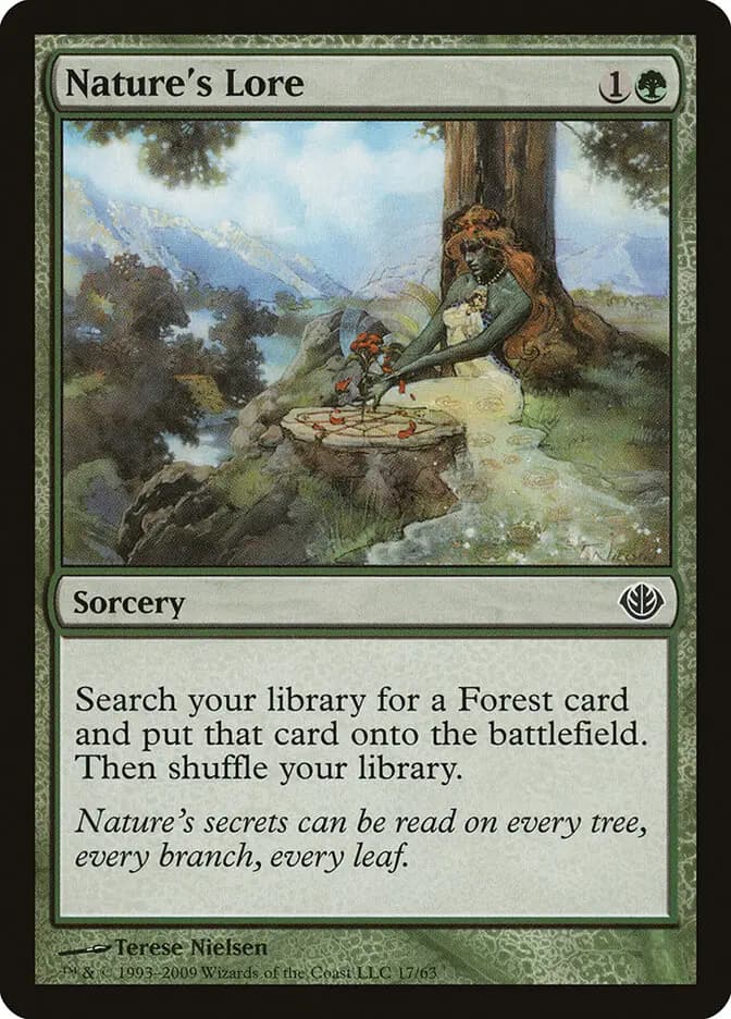 Card image of Nature's Lore