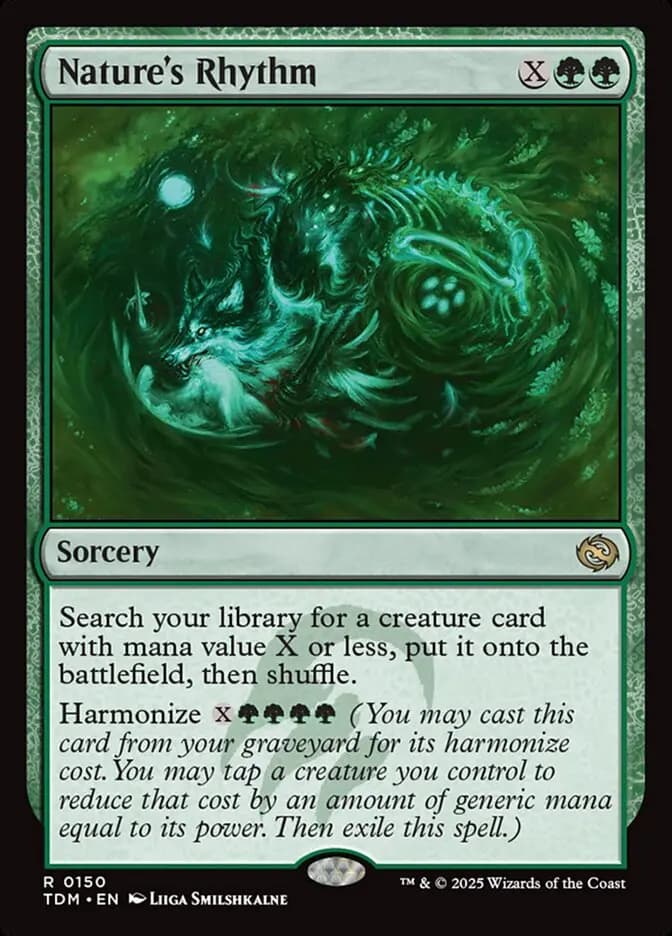 Card image of Nature's Rhythm