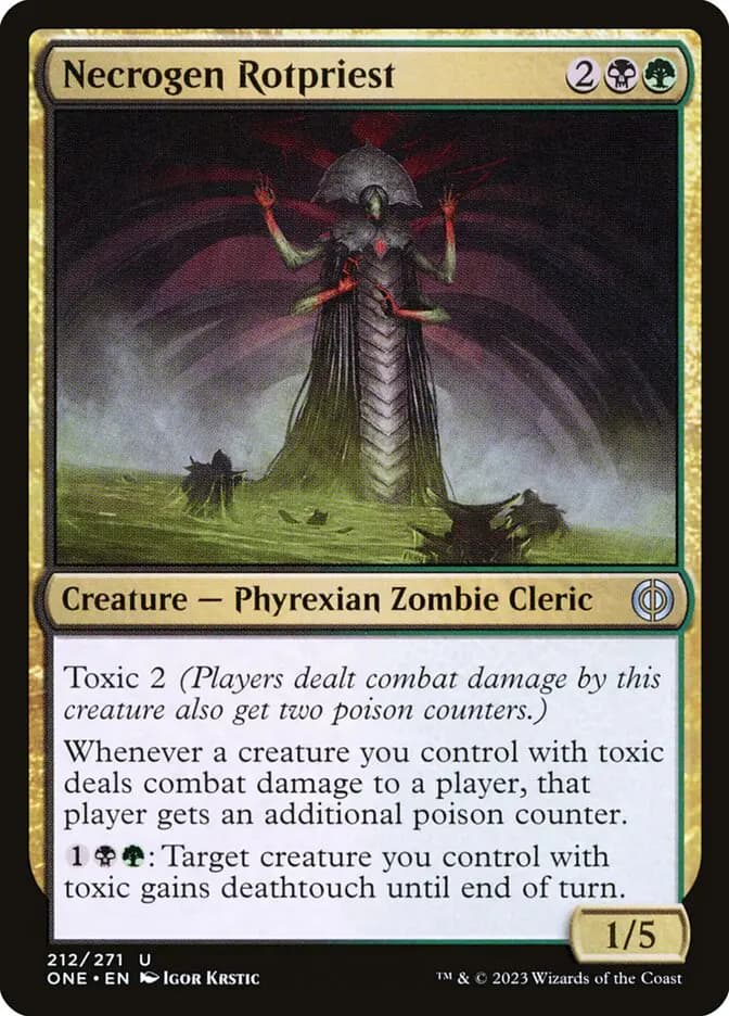 Card image of Necrogen Rotpriest