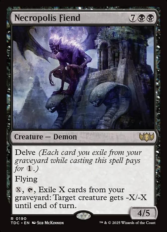 Card image of Necropolis Fiend