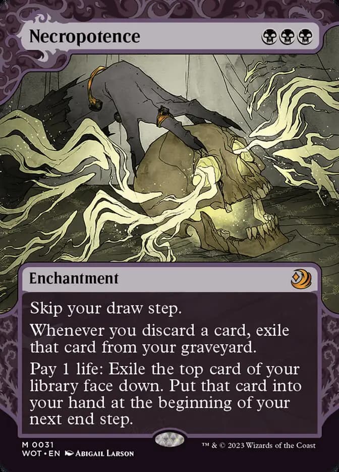 Card image of Necropotence