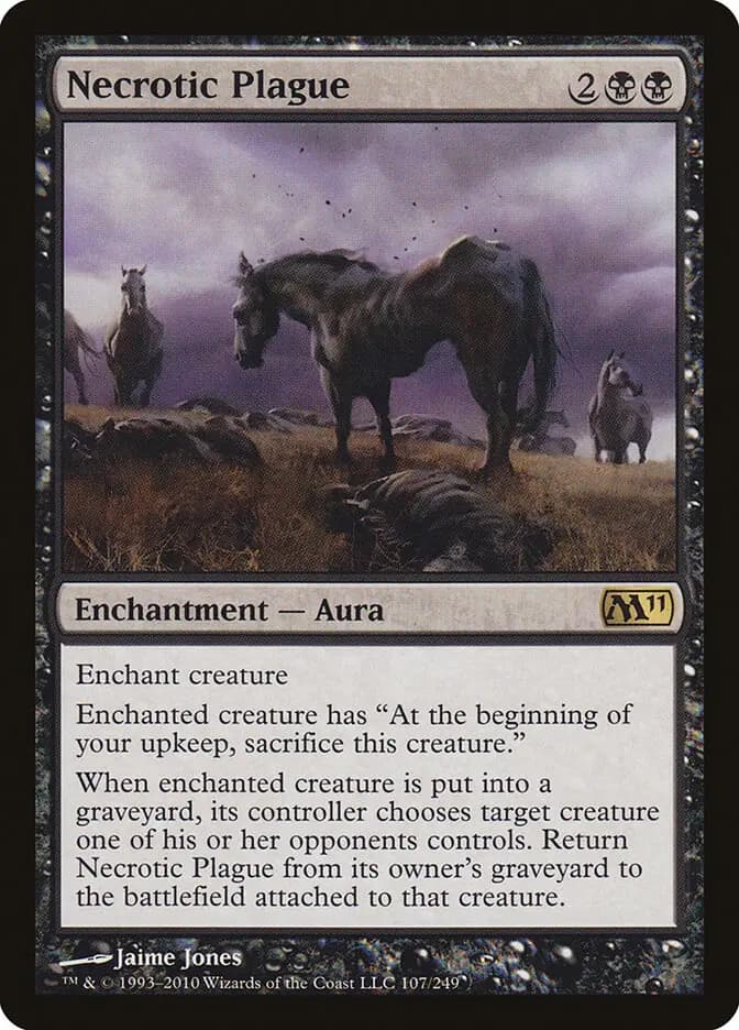 Card image of Necrotic Plague