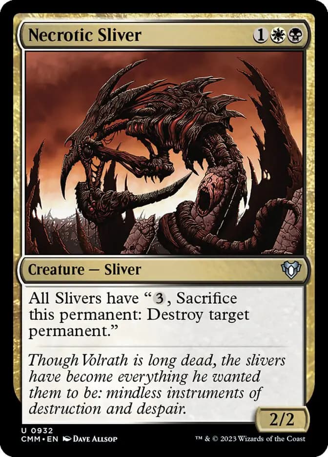 Card image of Necrotic Sliver