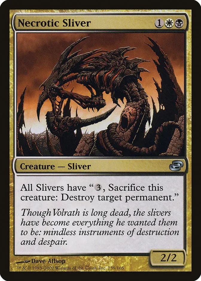 Card image of Necrotic Sliver