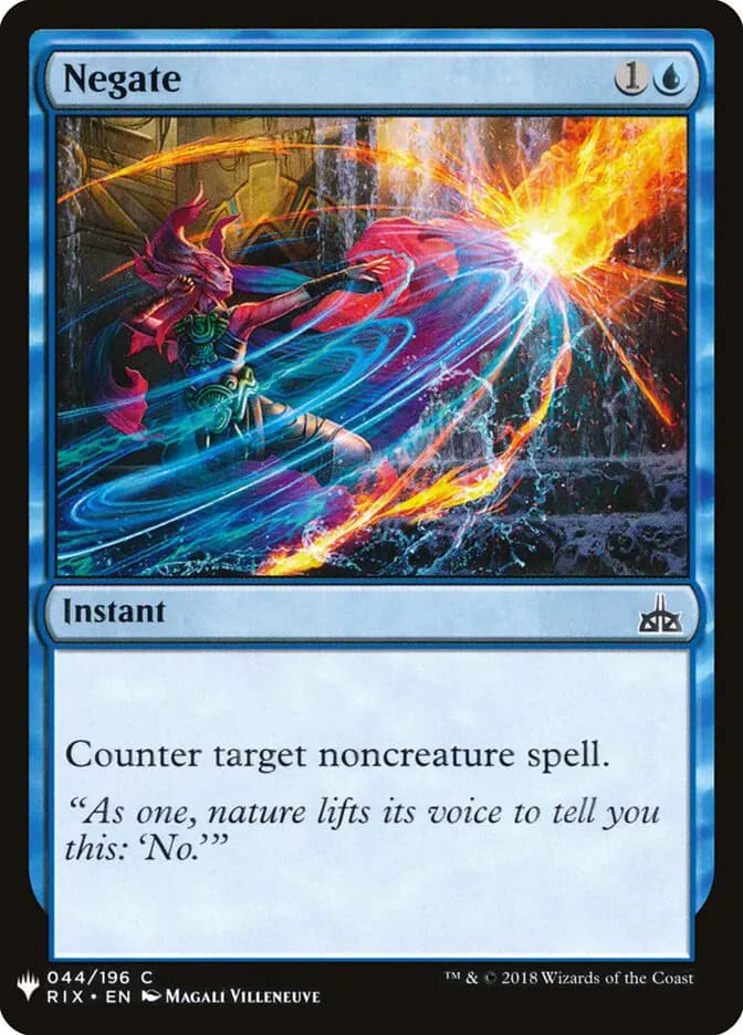 Card image of Negate