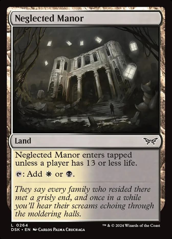 Card image of Neglected Manor