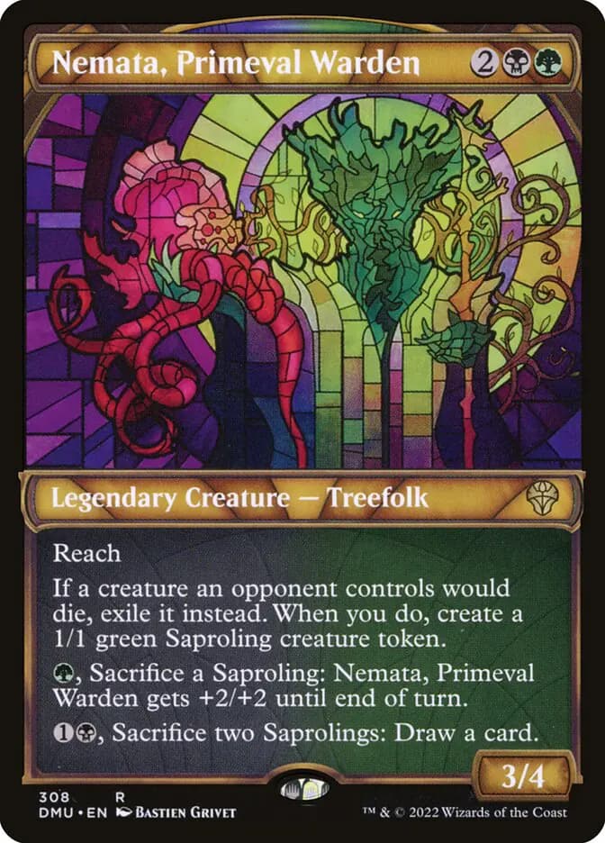 Card image of Nemata, Primeval Warden