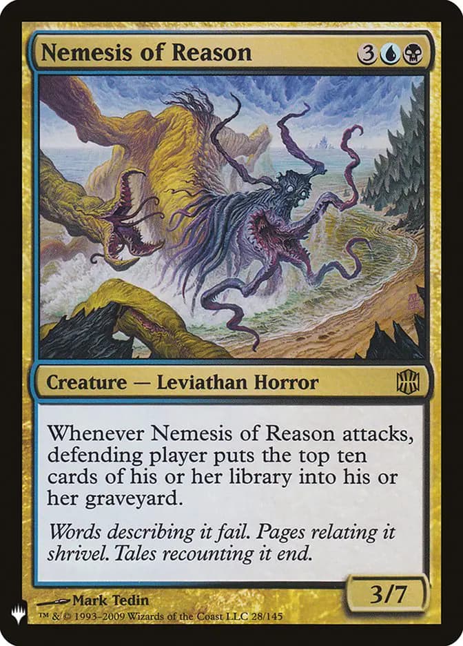 Card image of Nemesis of Reason