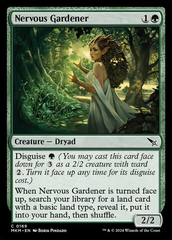 Card image of Nervous Gardener