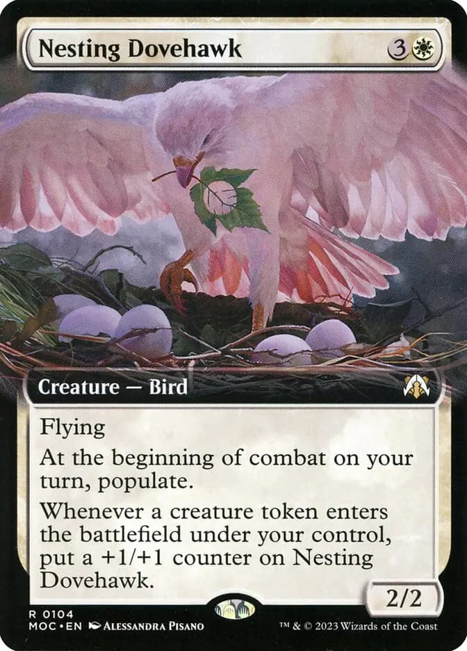 Card image of Nesting Dovehawk