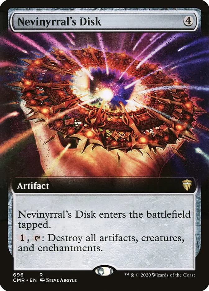 Card image of Nevinyrral's Disk