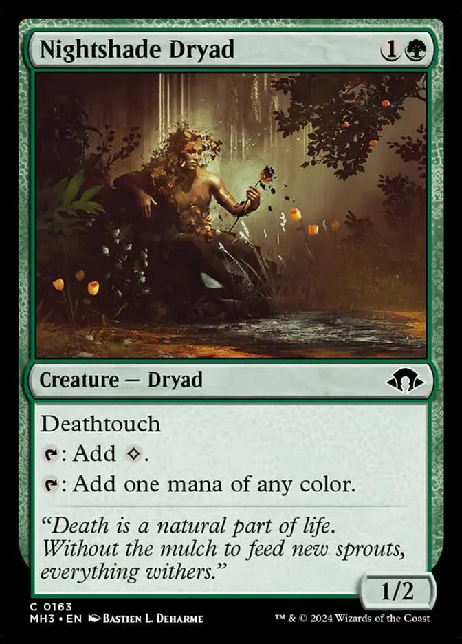 Card image of Nightshade Dryad