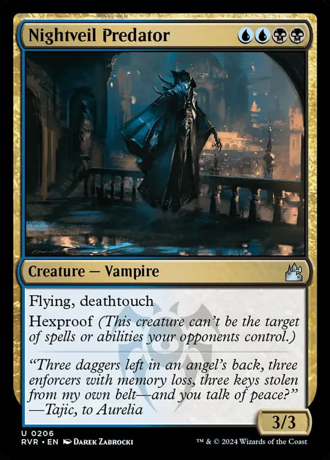 Card image of Nightveil Predator
