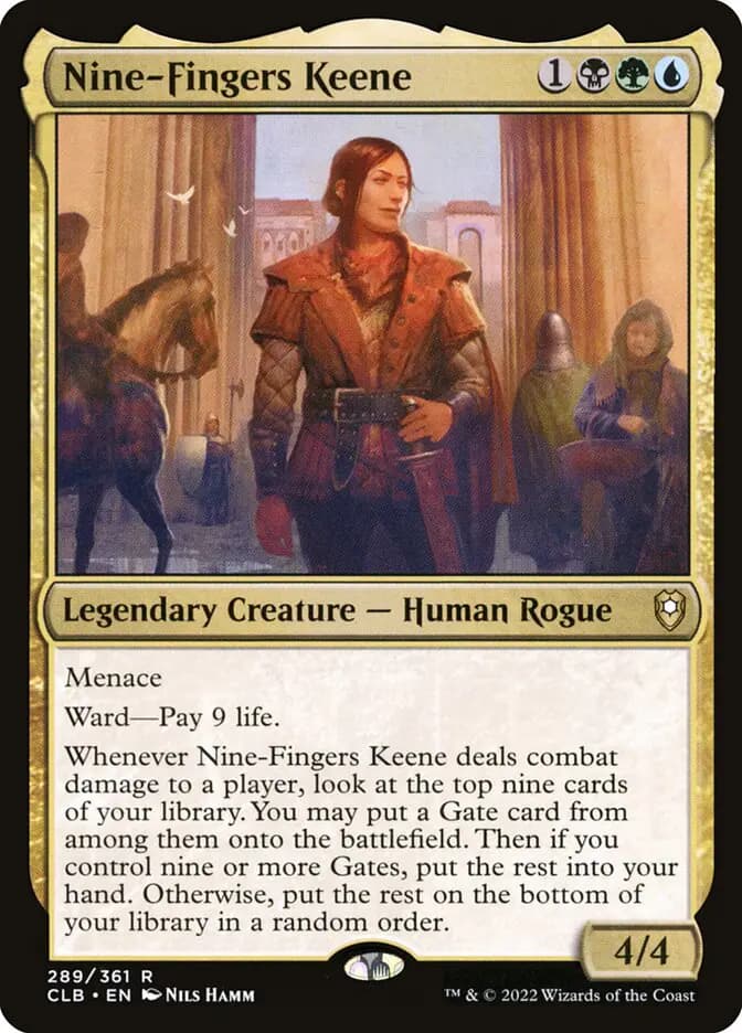 Card image of Nine-Fingers Keene