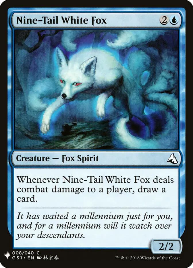 Card image of Nine-Tail White Fox