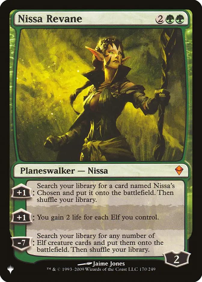 Card image of Nissa Revane