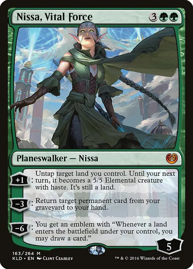 Card image of Nissa, Vital Force