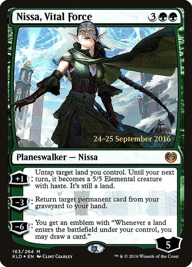 Card image of Nissa, Vital Force