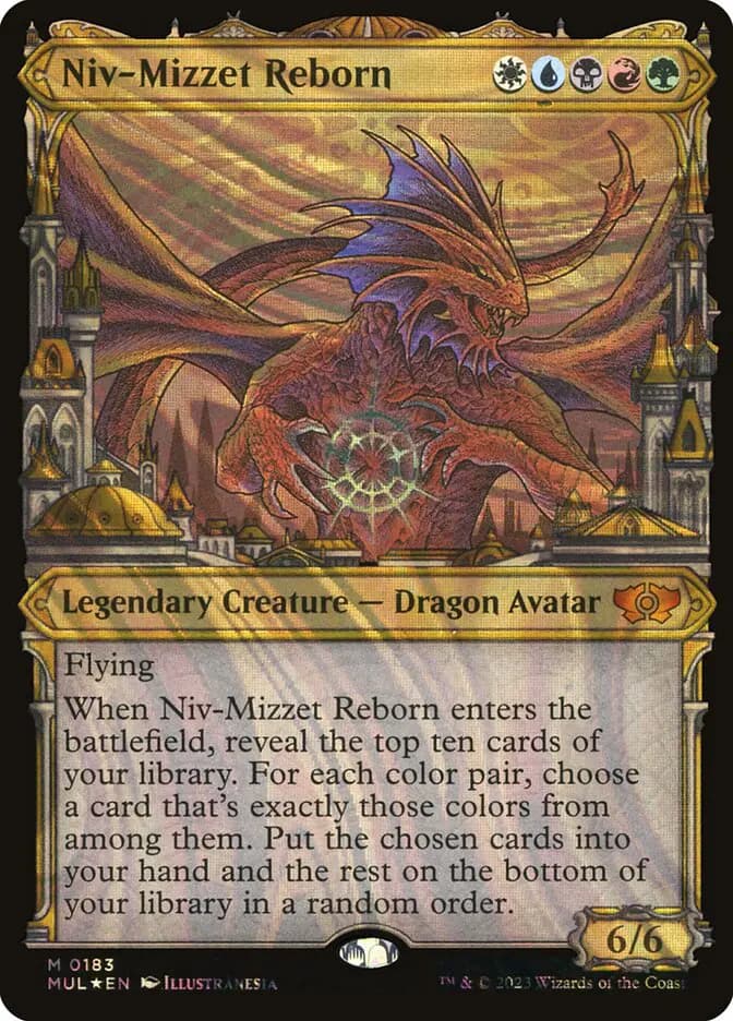 Card image of Niv-Mizzet Reborn