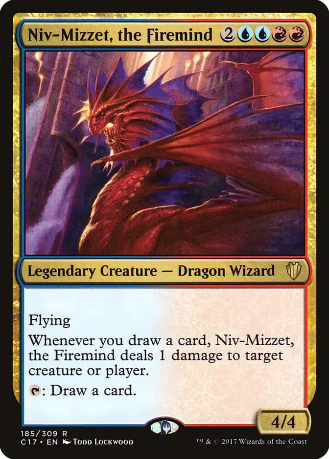 Card image of Niv-Mizzet, the Firemind
